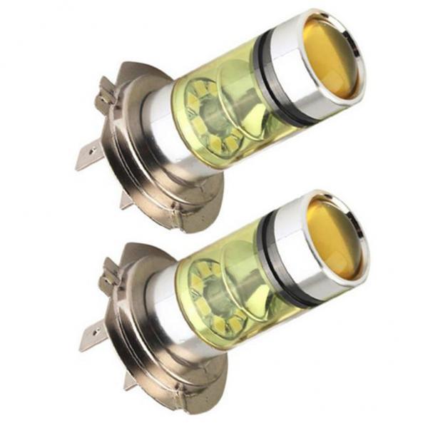 3x2PCS  100W 2323 LED  YELLOW  Fog Driving Light Bulbs