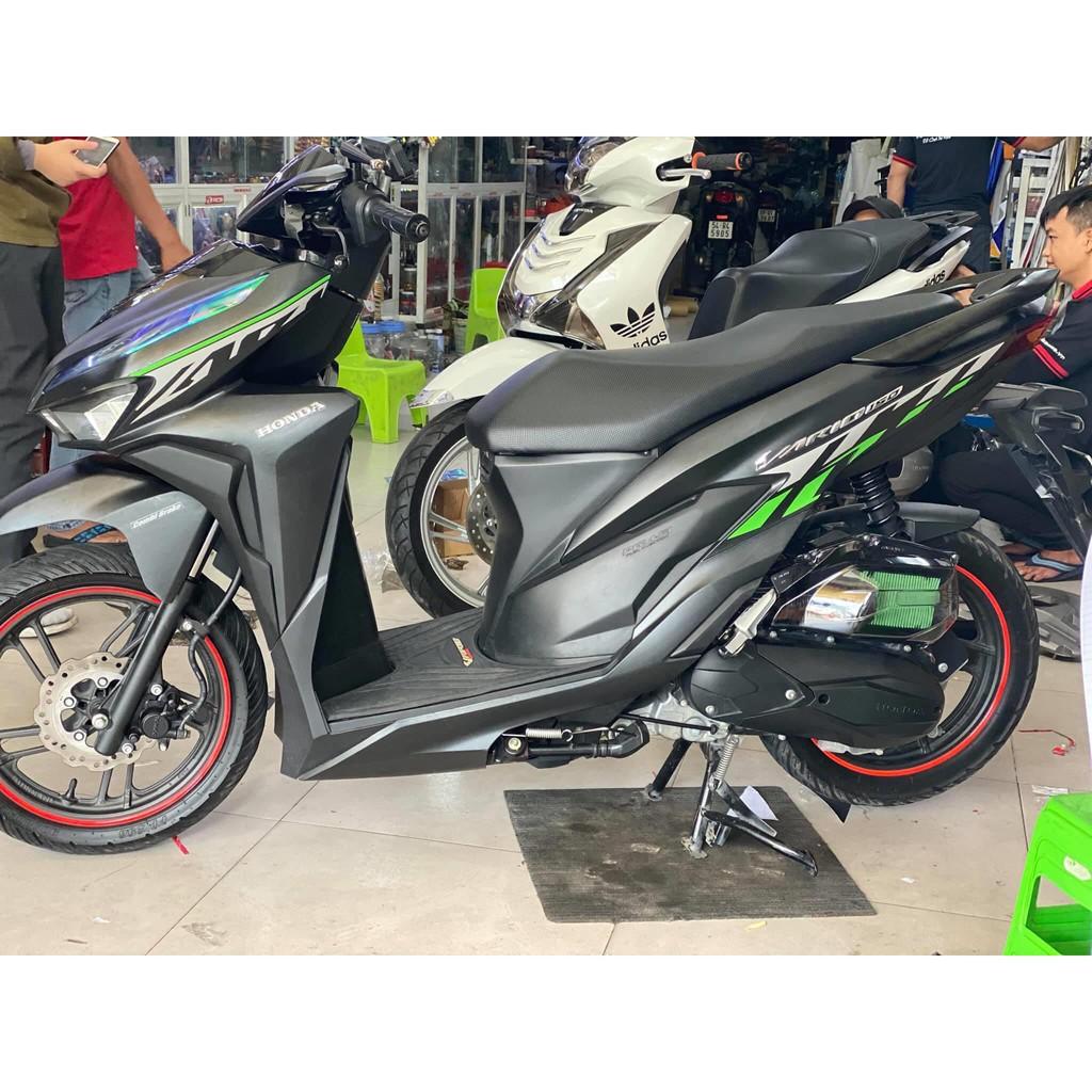 Tem rời Vario đen nhám xanh trắng