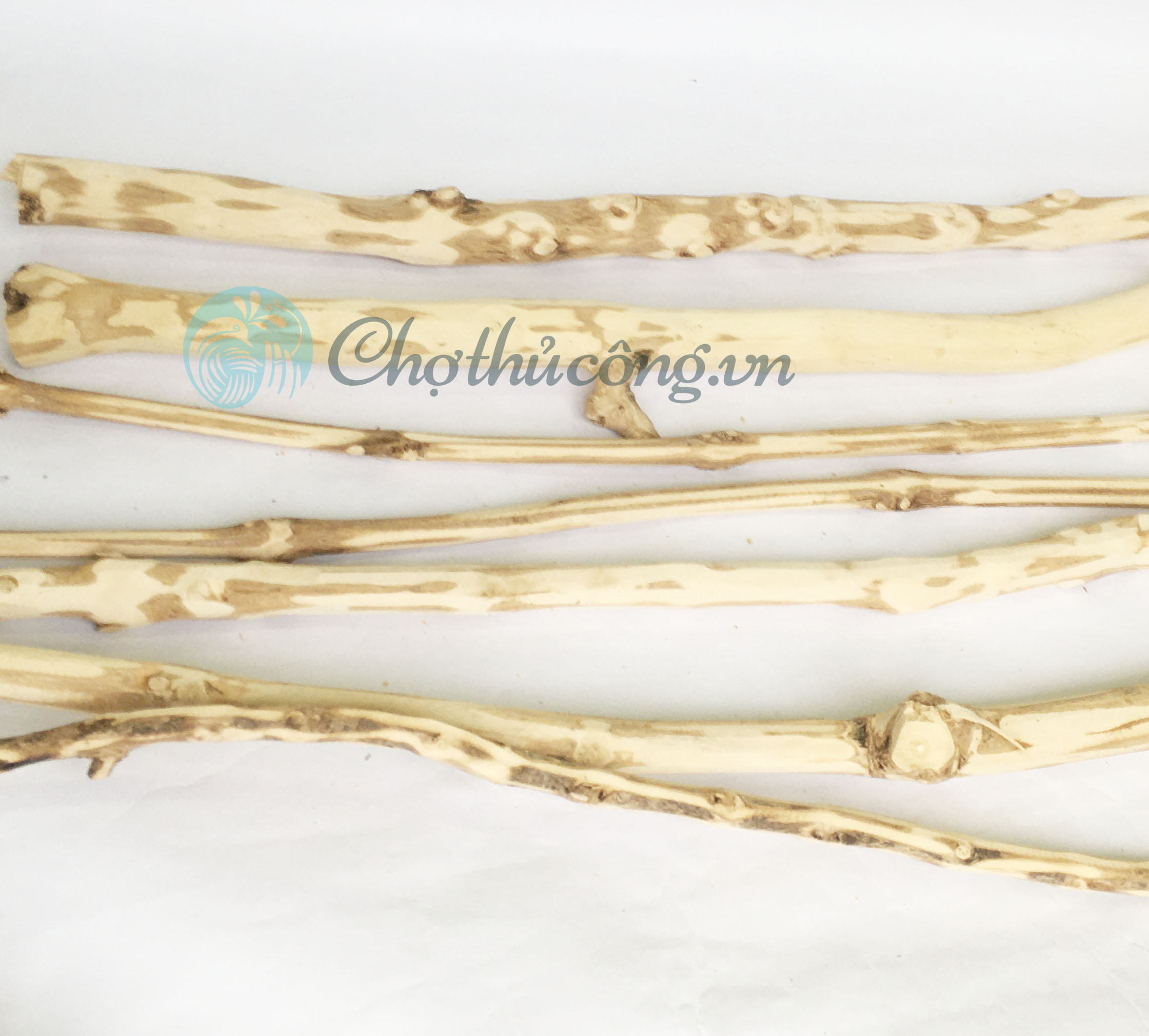 Cành cây khô trang trí từ gỗ tự nhiên, nhánh cây khô làm macrame dùng trang trí nhà cửa, decor vintage