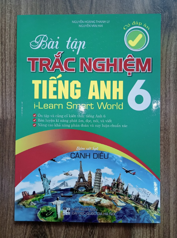 Sách - BÀI TẬP TRẮC NGHIỆM TIẾNG ANH 6 - CÓ ĐÁP ÁN