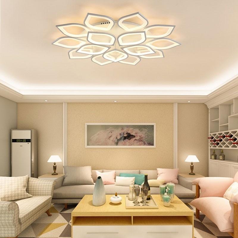 Đèn LED Mâm Ốp Trần MN022 , Đèn Led Trang Trí Phòng Khách, Đèn ốp trần phòng ngủ - 3 Chế Độ Sáng