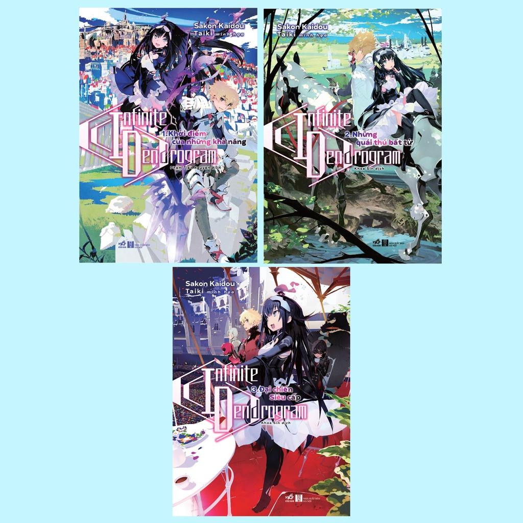 Sách Combo Infinite Dendrogram (03 tập) - Nhã Nam - BẢN QUYỀN