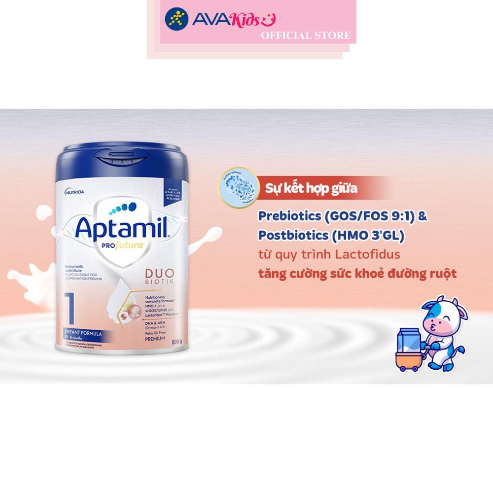 Sữa bột Aptamil Profutura Duobiotik số 1 800g (0 - 6 tháng)