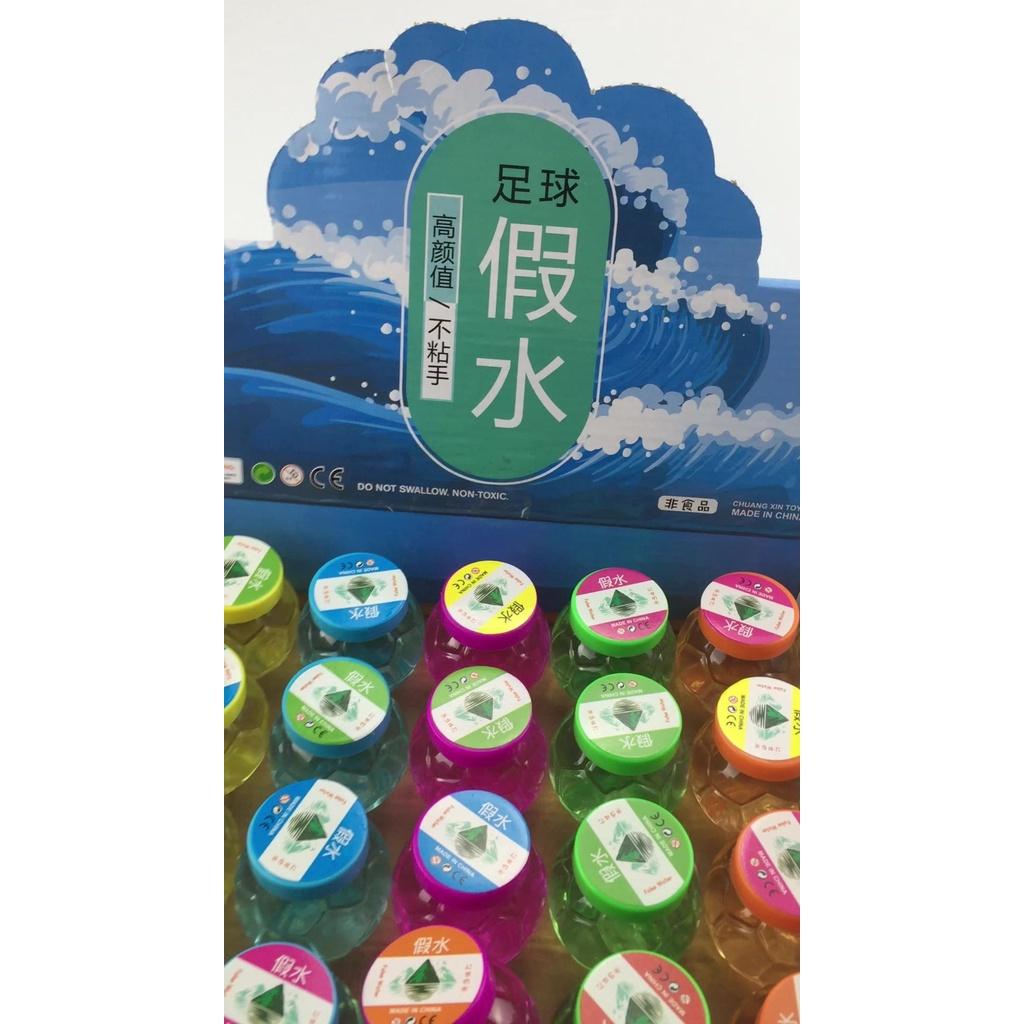Slime quả bóng đá 7 màu đồ chơi slam chất nhờn ma quái squishy