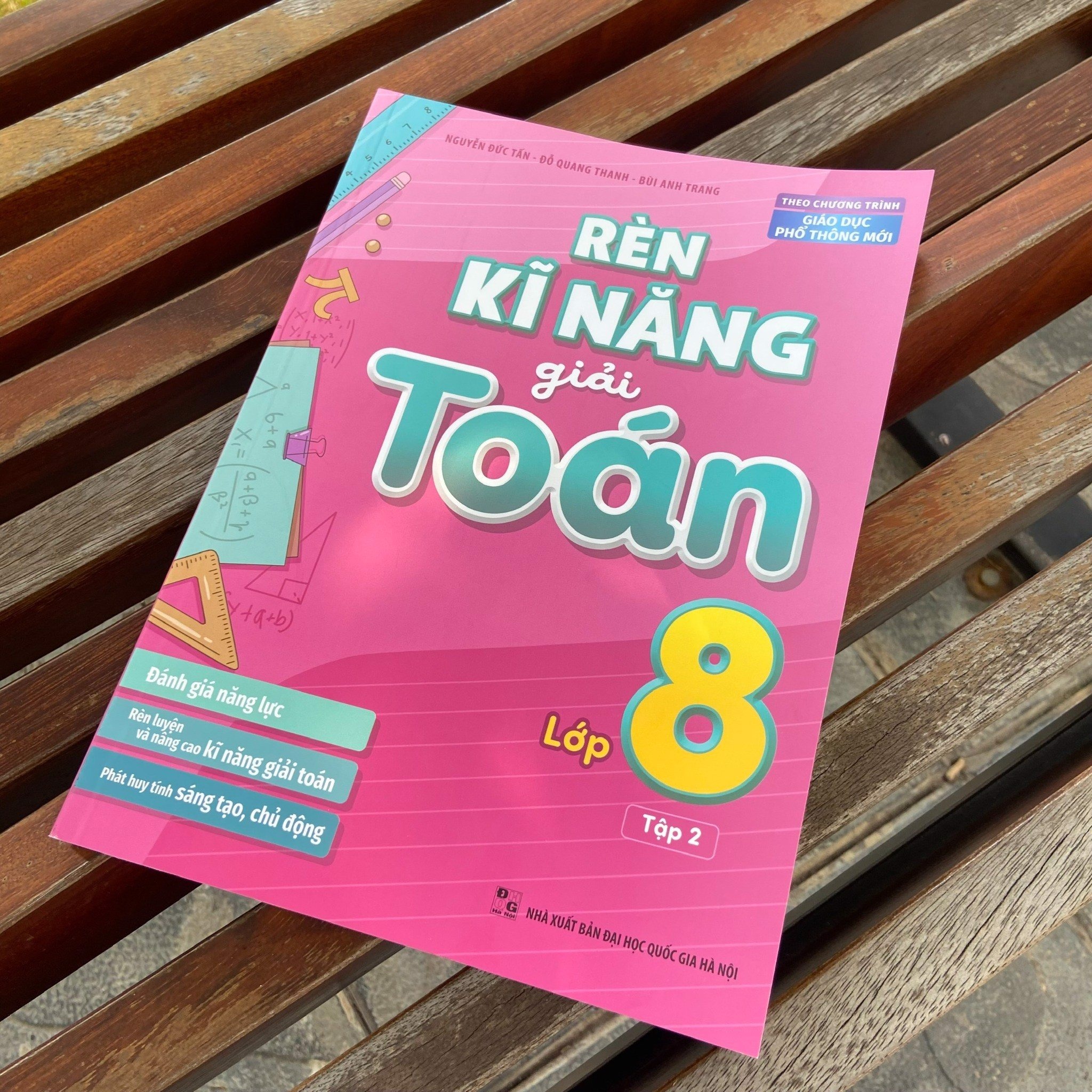 Sách: Rèn Kĩ Năng Giải Toán Lớp 8 Tập 2  (Theo Chương Trình Giáo Dục Phổ Thông Mới)