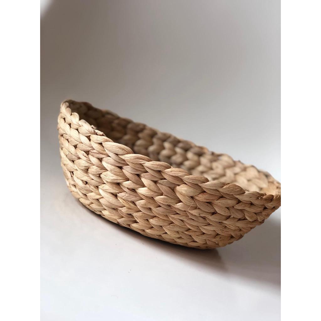 Rổ lục bình VIETBAS tròn LB_004_005