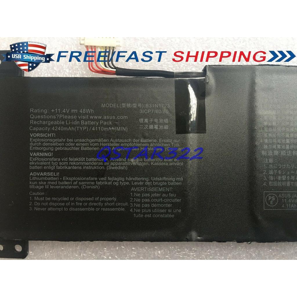 Pin Battery Laptop Dùng Cho Asus VivoBook K570UD K570ZD R570UD R570 X570Z X570ZD ES54 B31N1723