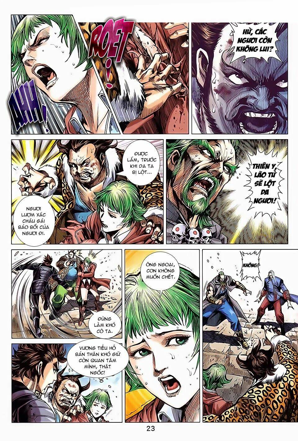 tân tác long hổ môn chapter 740 23