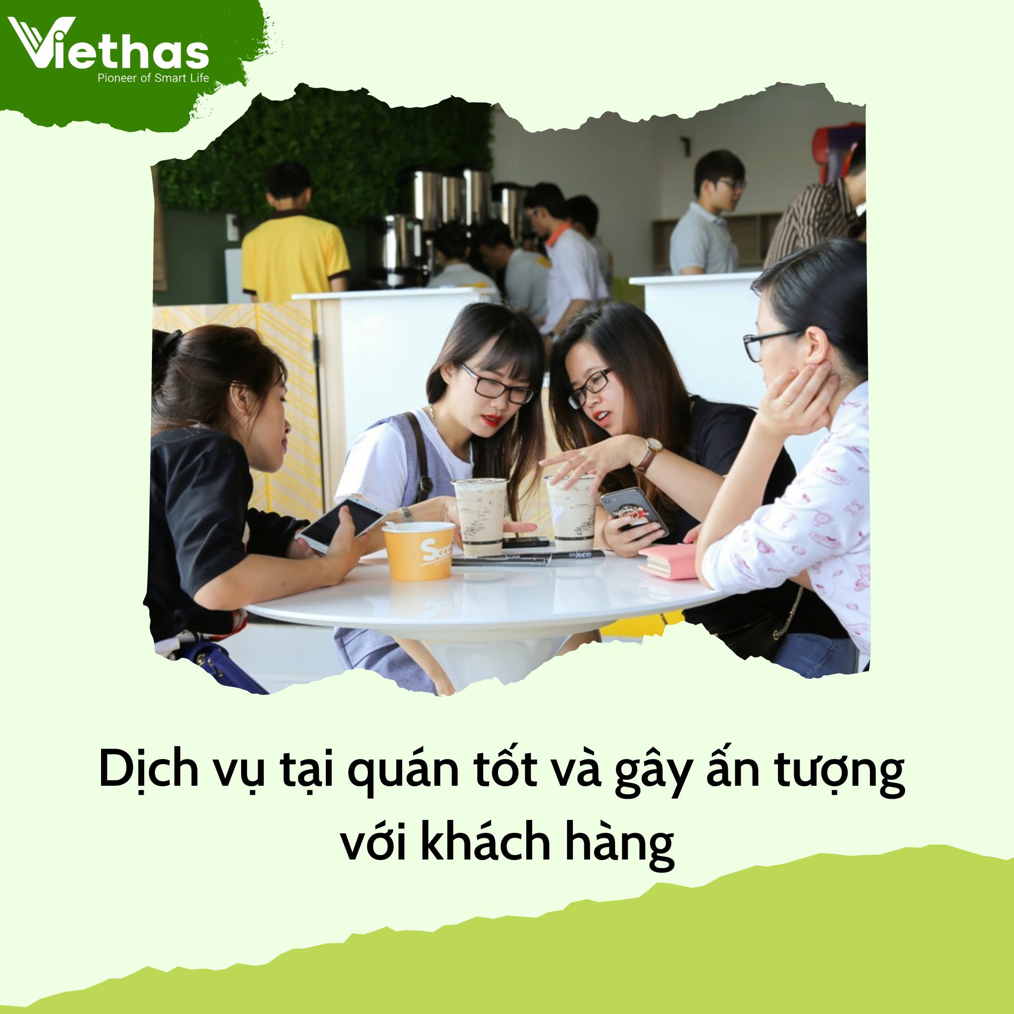 Phần mềm quản lý hệ thống trà sữa VIETHAS - Hàng Chính Hãng