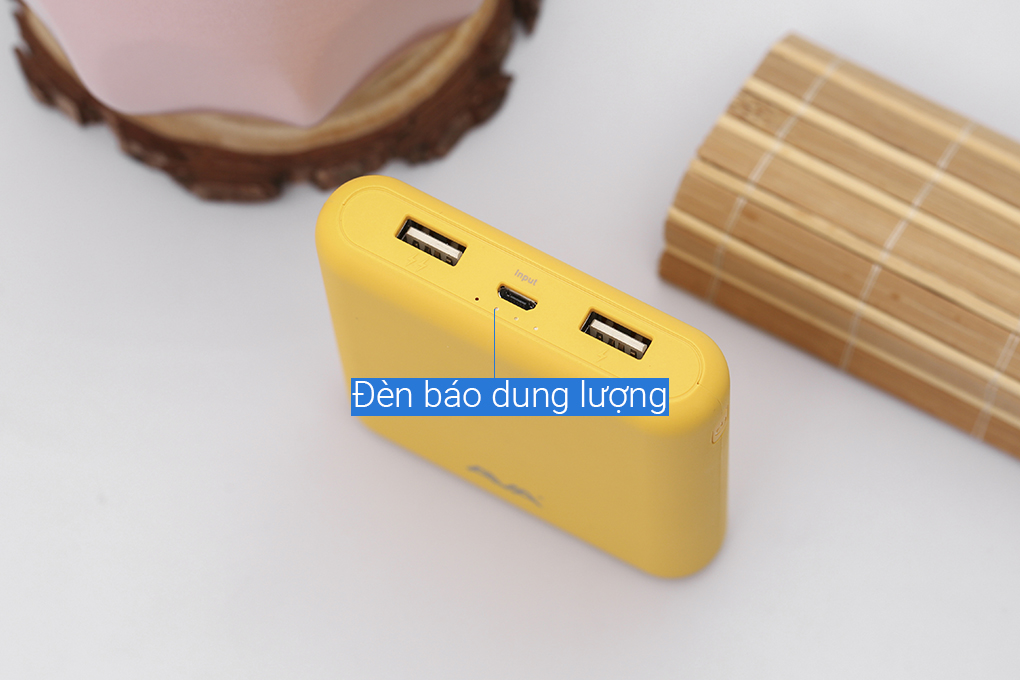 Pin sạc dự phòng 10000mAh AVA LA Y65 - Hàng chính hãng