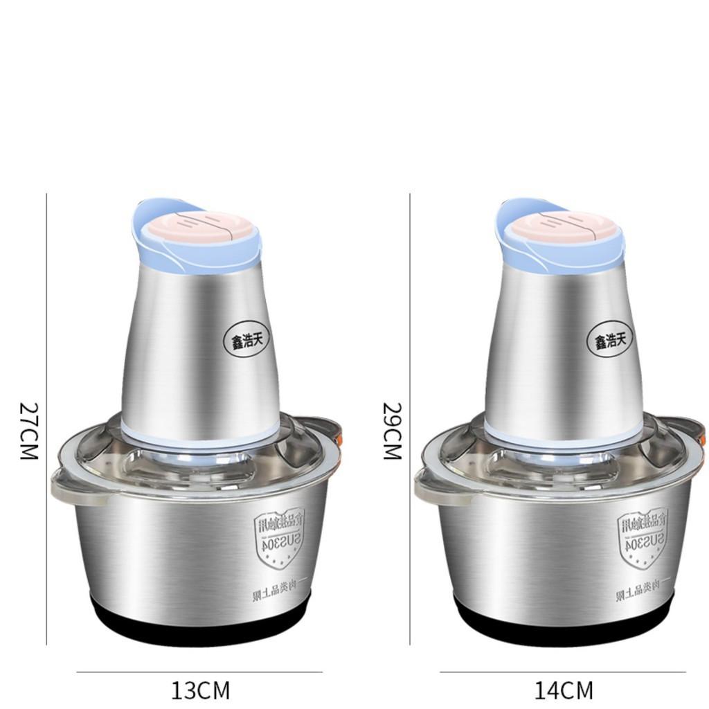 Máy xay thịt INOX 4 lưỡi WK-006 thế hệ mới (máy xay thịt đa năng)