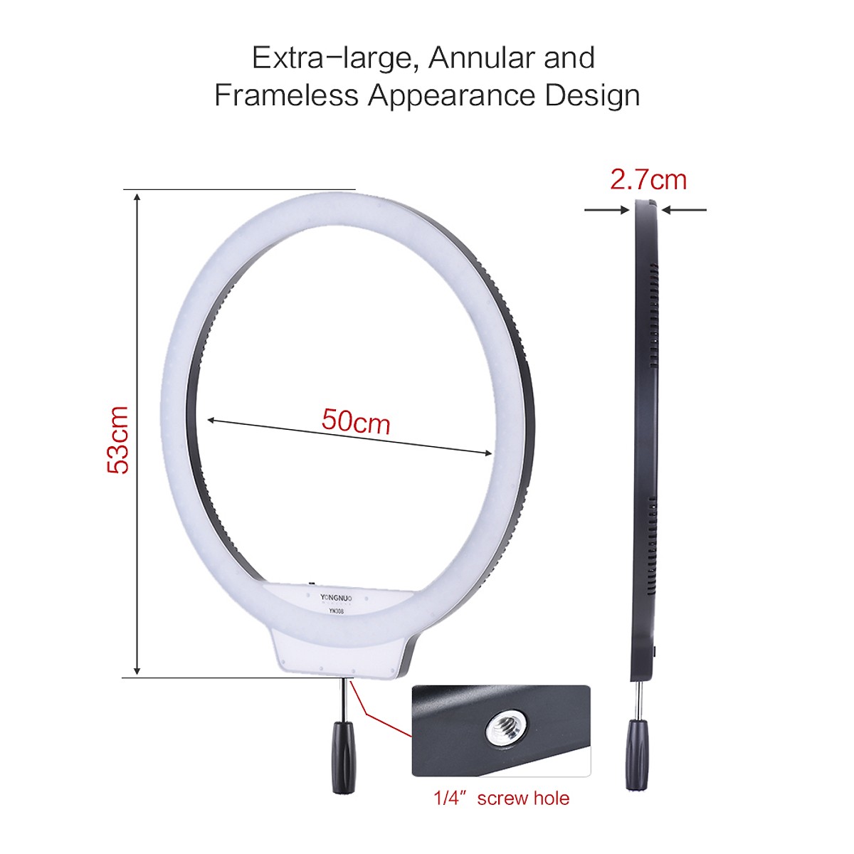 LED Ring Yongnuo YN308 - Hàng Nhập Khẩu