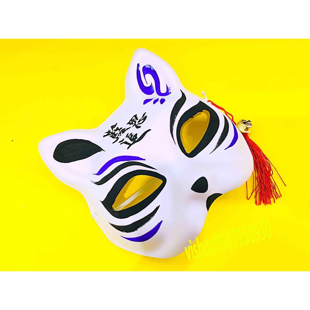 mặt nạ hóa trang vẽ mèo cap cấp hàng đẹp mã QFO89 MLINHPI