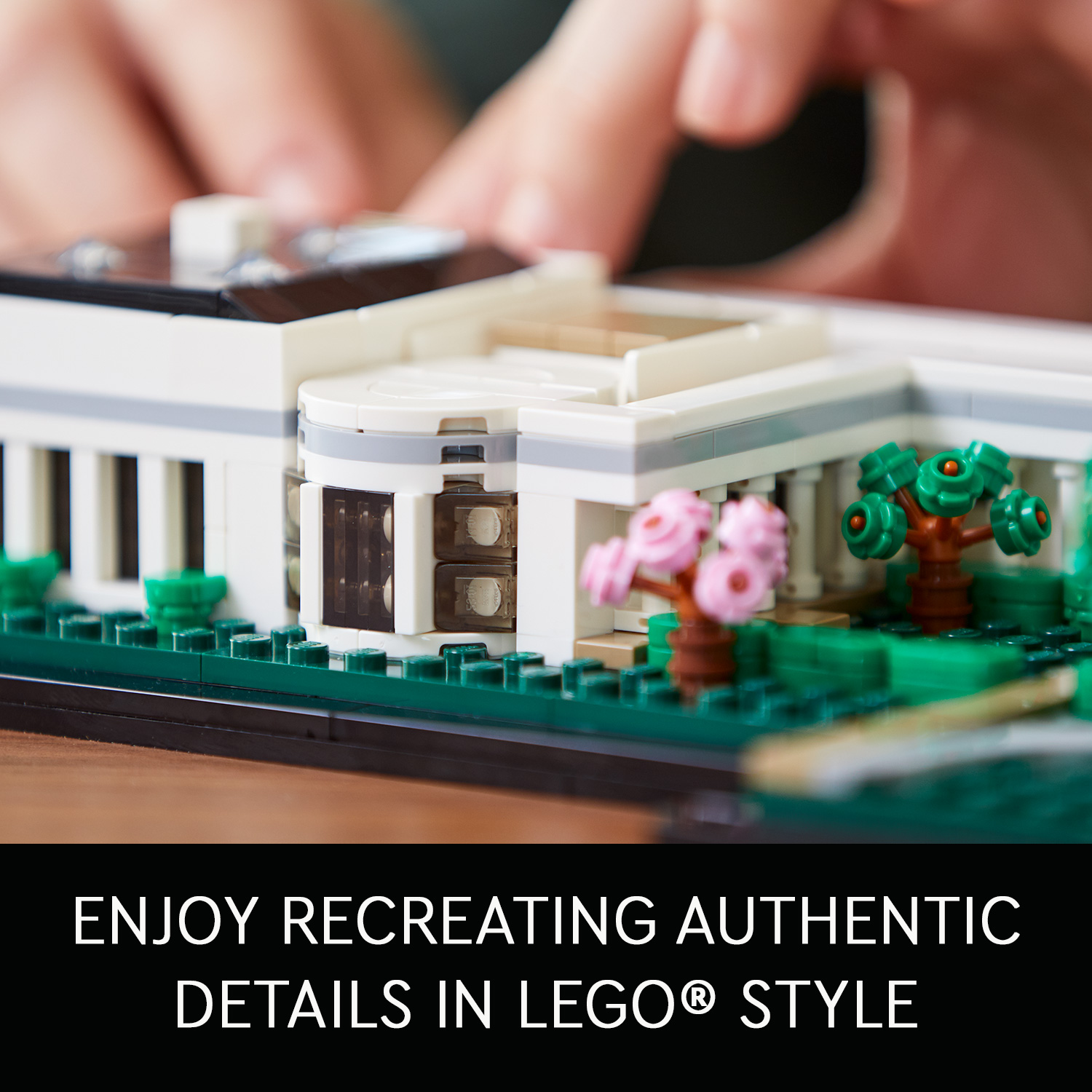 Đồ chơi lắp ráp mô hình LEGO ARCHITECTURE Nhà Trắng ở Mỹ 21054