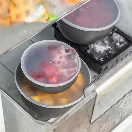 Set 4 âu trộn KitchenAid KQG176OSCGG kèm nắp đậy màu xám than hàng chính hãng