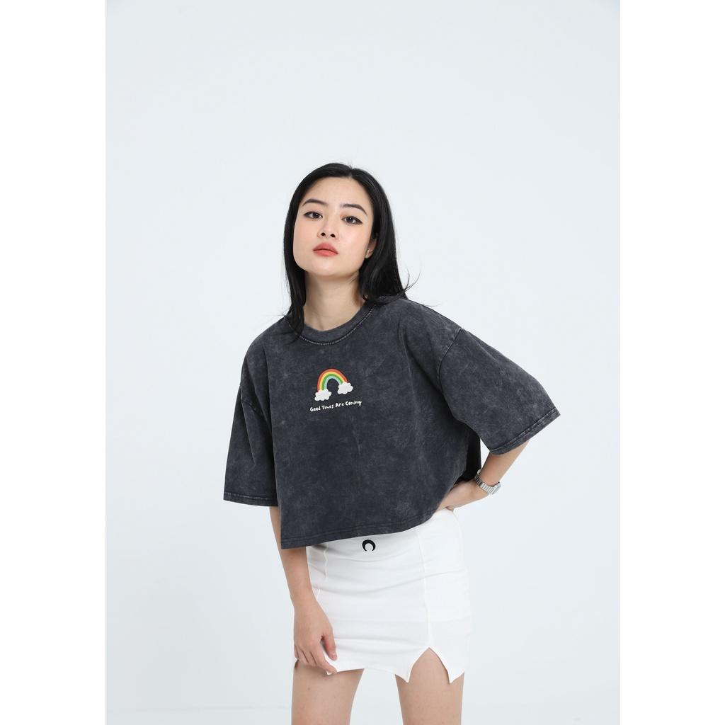 Áo croptop nữ cotton basic, phong cách năng động MC002 Miucho