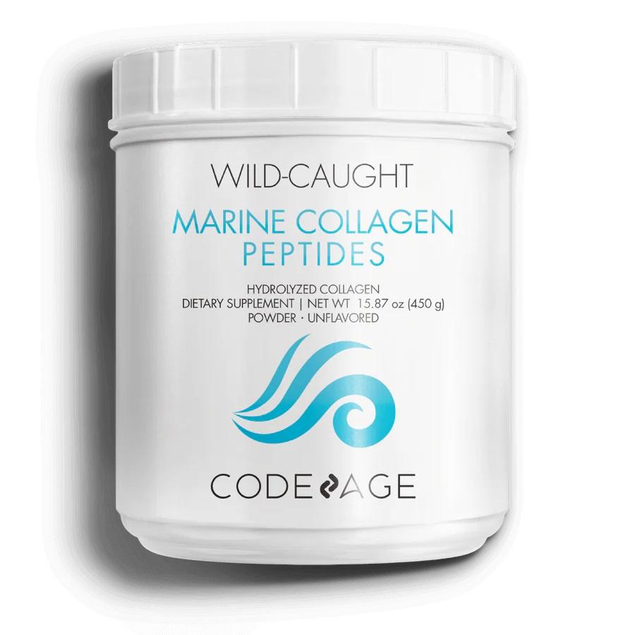 HÀNG NHẬP KHẨU - Bột uống Collagen thuỷ phân Code Age Wild Caught Marine Collagen Peptides Trẻ Hóa Căng Mịn Da CodeAge