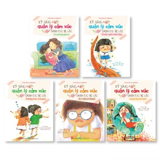 Bộ Sách Kỹ Năng Quản Lý Cảm Xúc Dành Cho Bé Gái