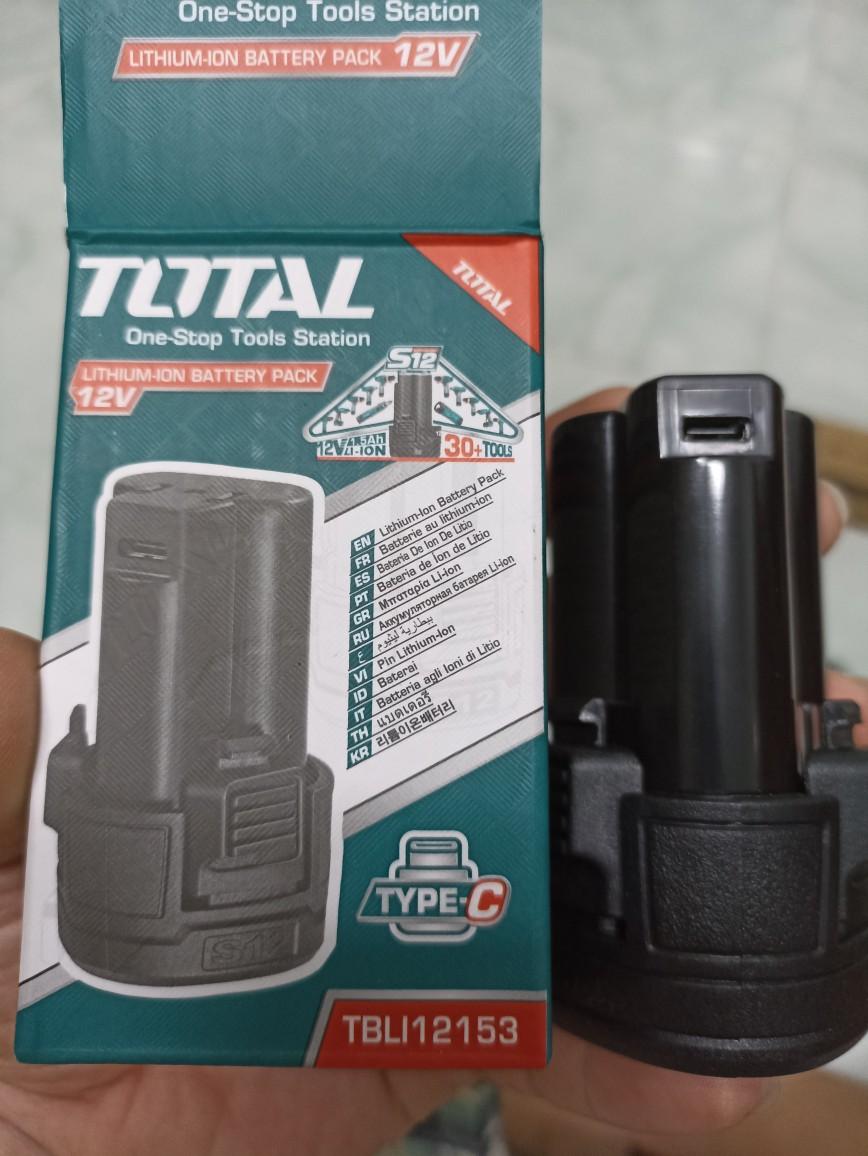 PIN LITHIUM 12V TOTAL TBLI12153 - HÀNG CHÍNH HÃNG