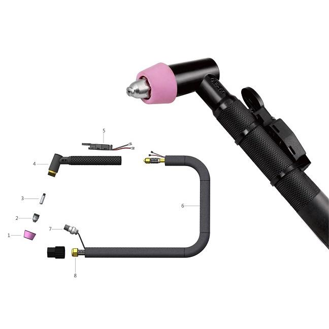 Tay mỏ cắt plasma AG60 - Đầu mỏ cắt plasma AG60