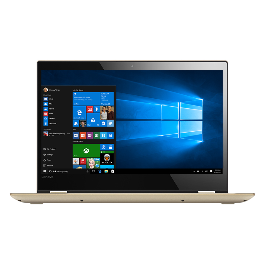 Laptop Lenovo Yoga 520-14IKB 80X8016EVN Core i3-7130U/ Win10 (14 HD Touch) - Hàng Chính Hãng