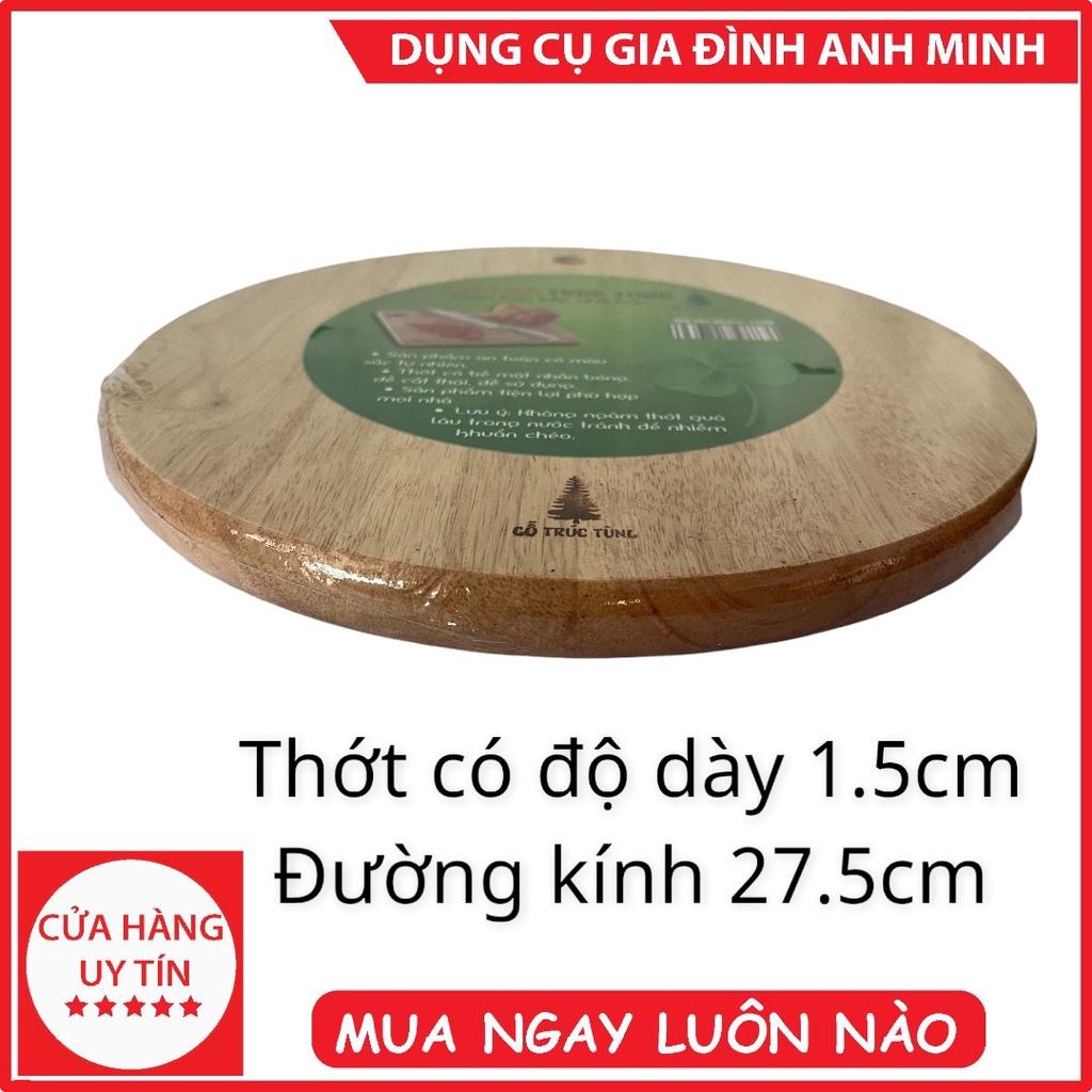 Thớt gỗ Trúc Tùng cao cấp không lên men, mối, mọt đảm bảo an toàn khi sử dụng