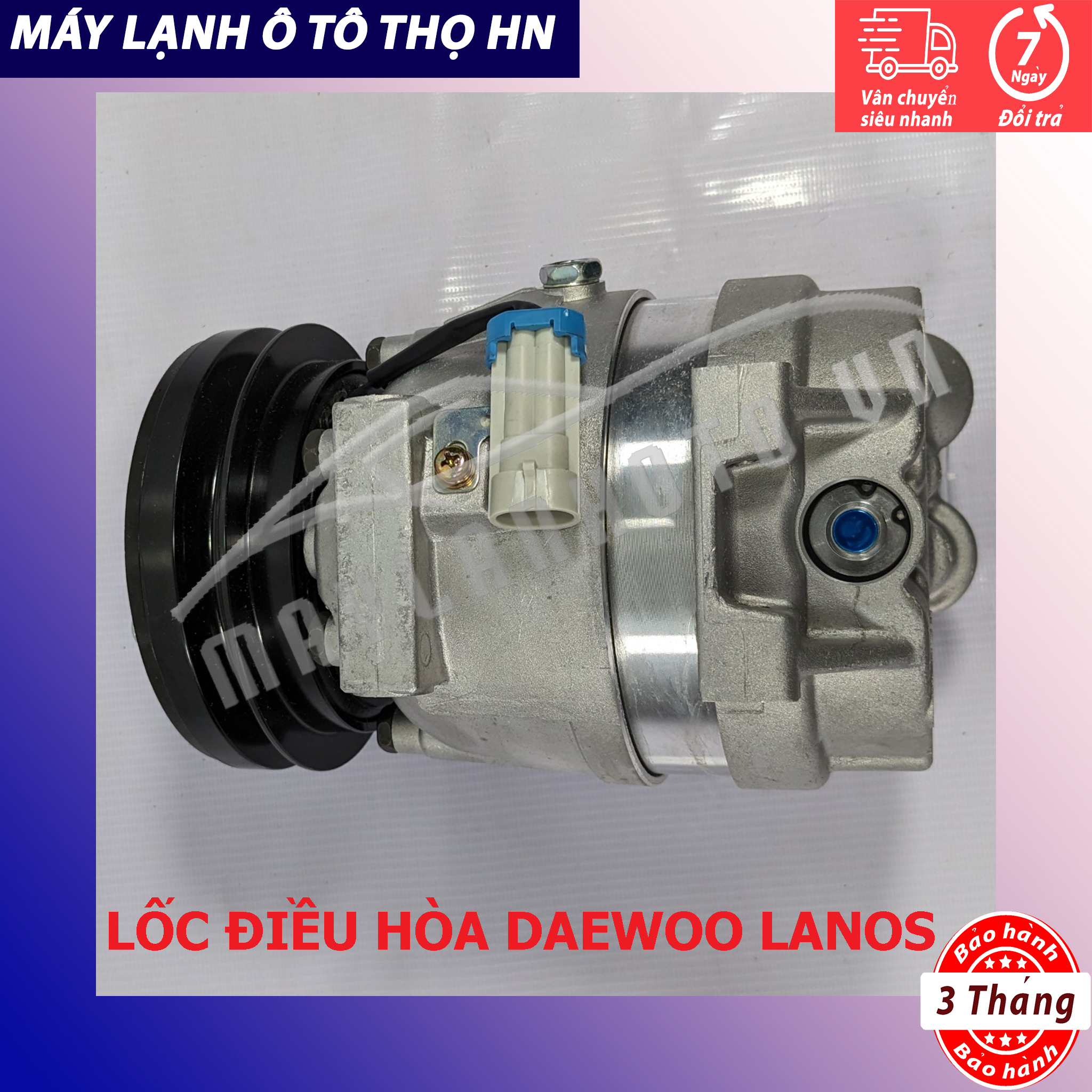 Lốc điều hòa (block,máy nén) Daewoo Lanos Hàng xịn Hàn Quốc (hàng chính hãng nhập khẩu trực tiếp)