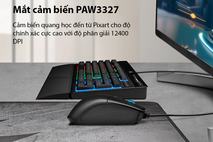 Chuột Corsair Katar PRO - PAW3327- NEW- HÀNG CHÍNH HÃNG