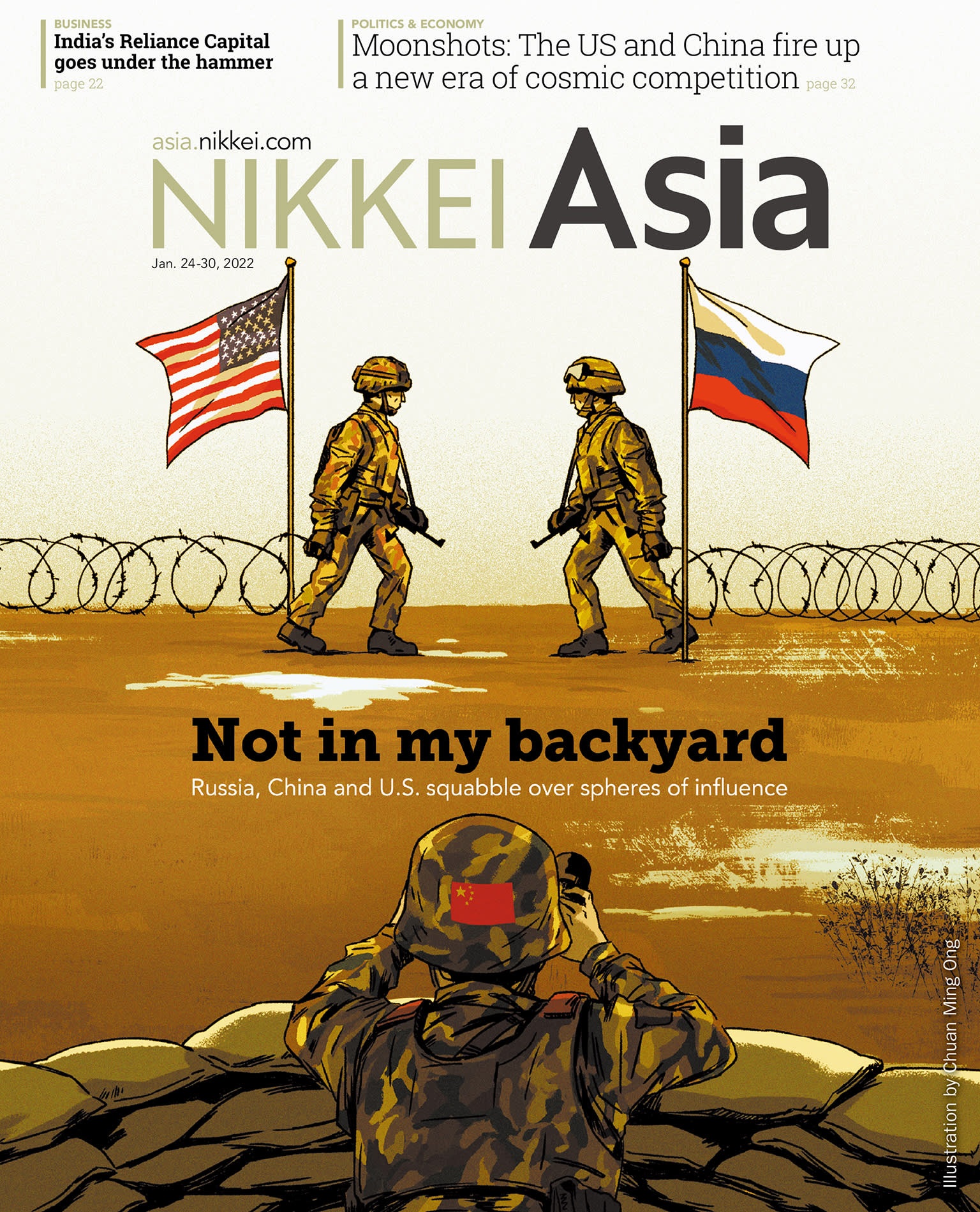 Nikkei Asian Review: Nikkei Asia - 2022: NOT IN MY BACKYARD - 4.22 tạp chí kinh tế nước ngoài, nhập khẩu từ Singapore