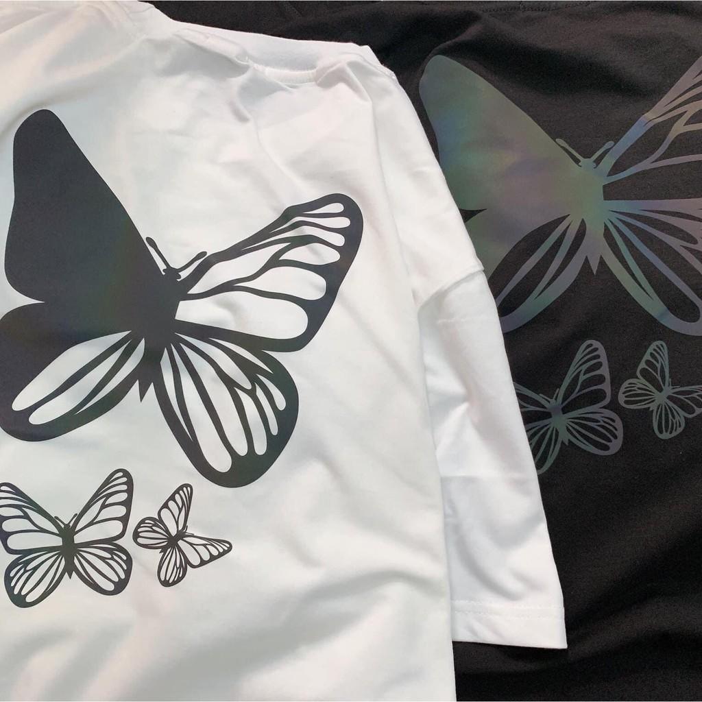 Áo thun Phản quang Unisex - BUTTERFLY