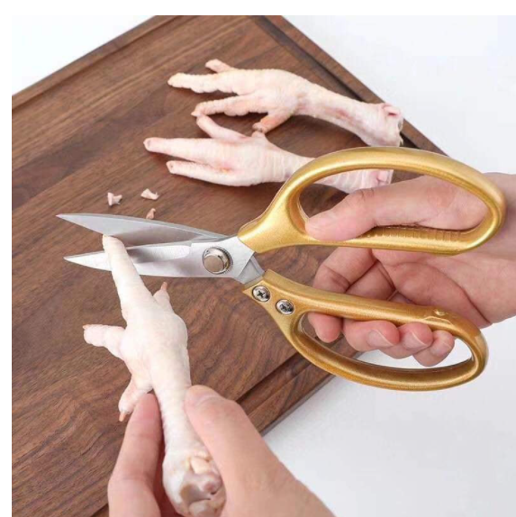 Kéo Inox Thương Hiệu Nội Địa Nhật SK5 Cao Cấp, Kéo Nhà Bếp Đa Năng, Cắt Thịt, Cắt Gà Siêu Sắc Tiện Lợi