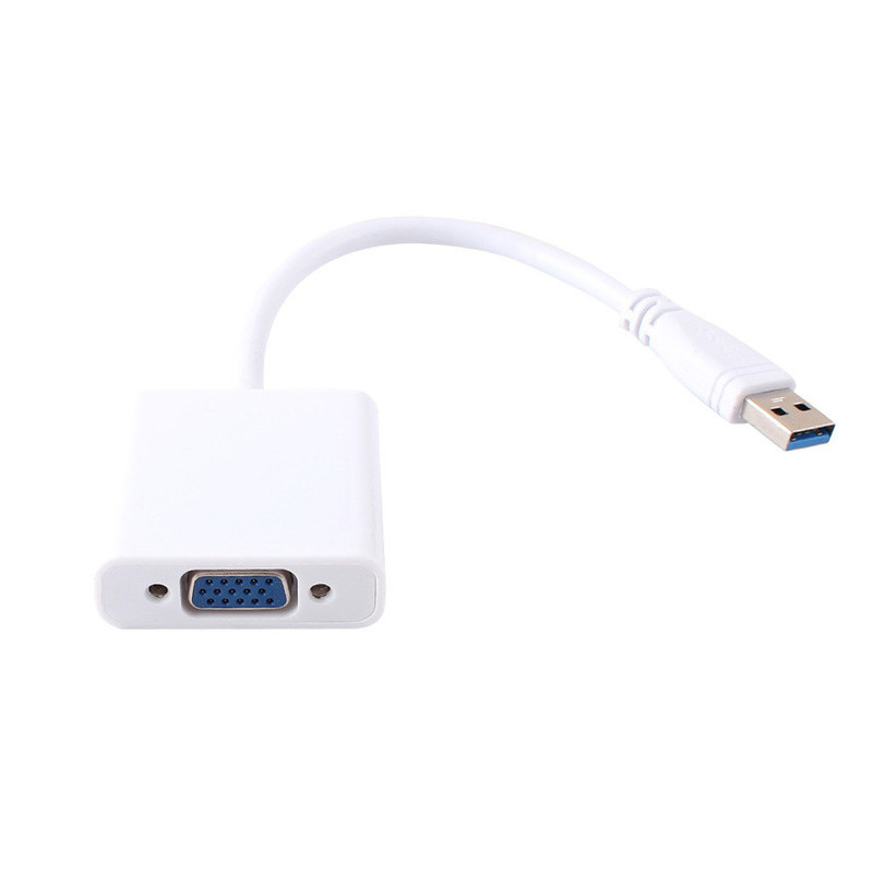 Cáp Chuyển Đổi Chân USB 3.0 (tốc độ 5Gbps) Sang Cổng VGA (dài 20cm)