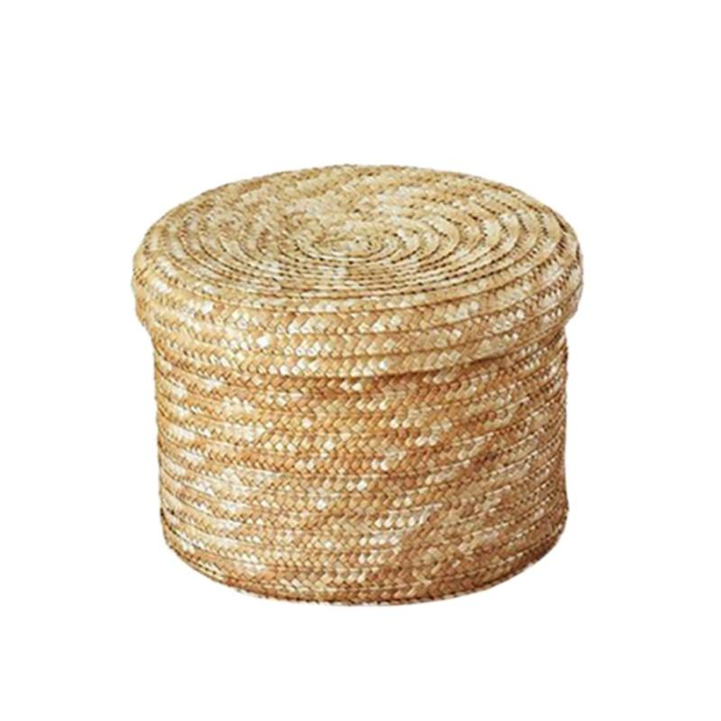 Giỏ Đan Lát Đựng Vật Dụng Tiện Lợi Xinh Xắn