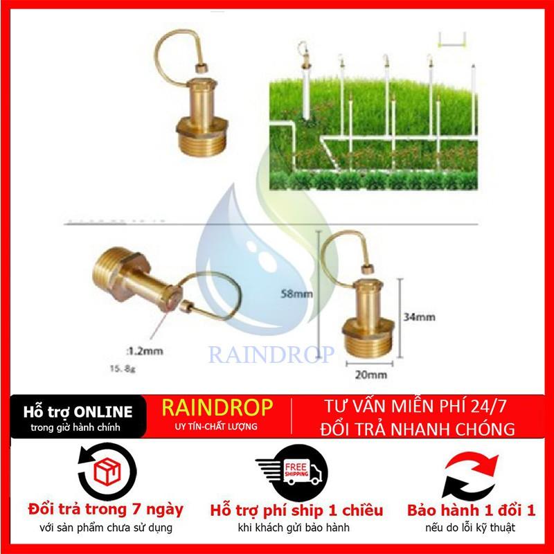 Béc phun sương đồng 1 râu