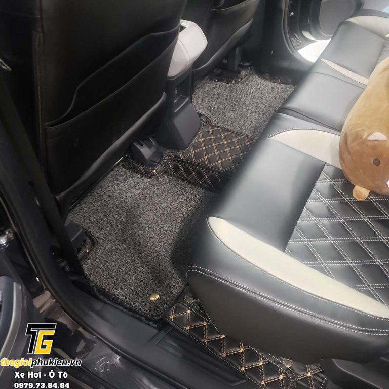 Thảm sàn, lót sàn Da 6D cao cấp cho Toyota Veloz