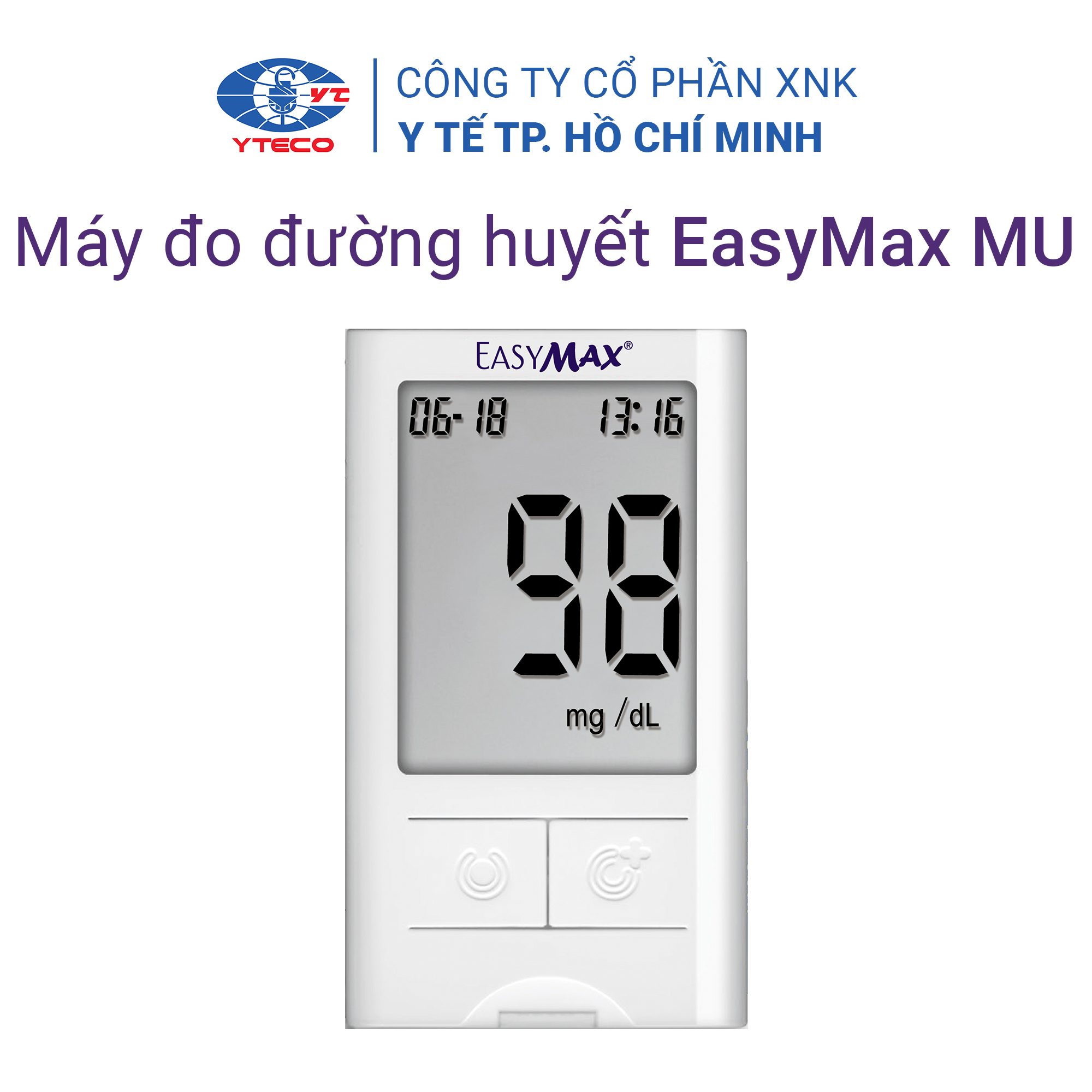 Máy thử đường huyết EasyMax Mini