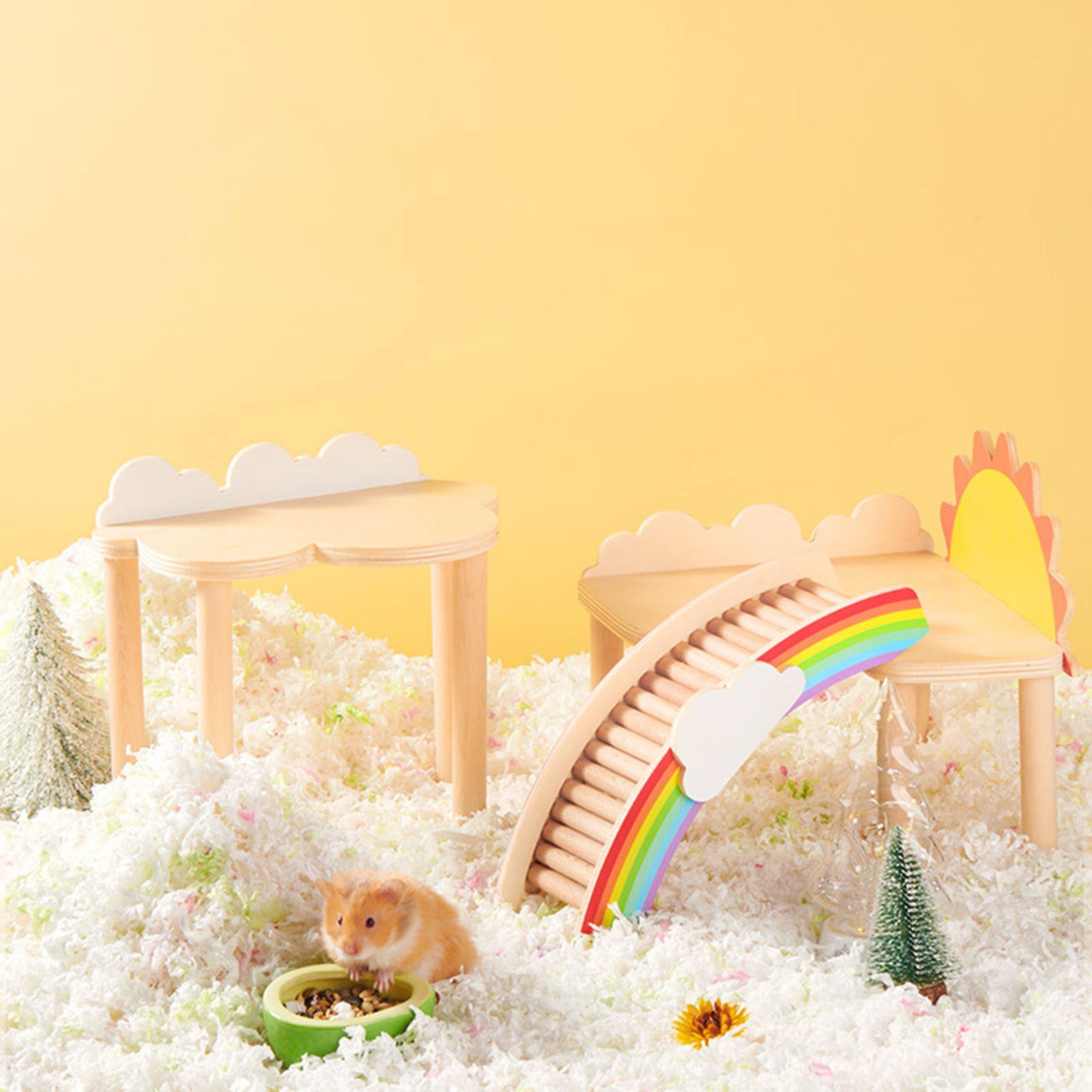 Hamster Cage Landscaping Platform Waterproof Surface Portable for Supplies