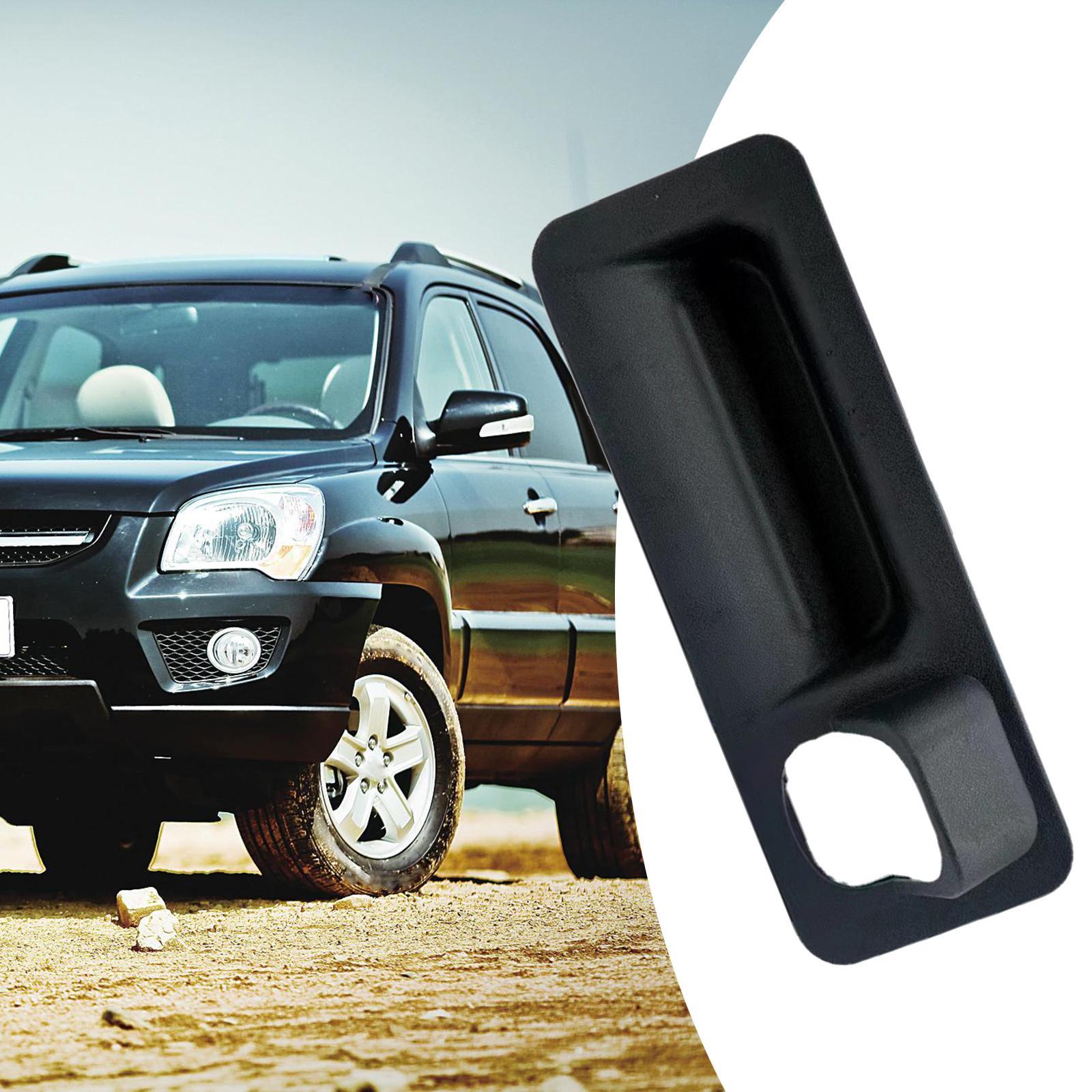 Black Outside Trunk Lid Lock Tailgate Handle for 2016-2019