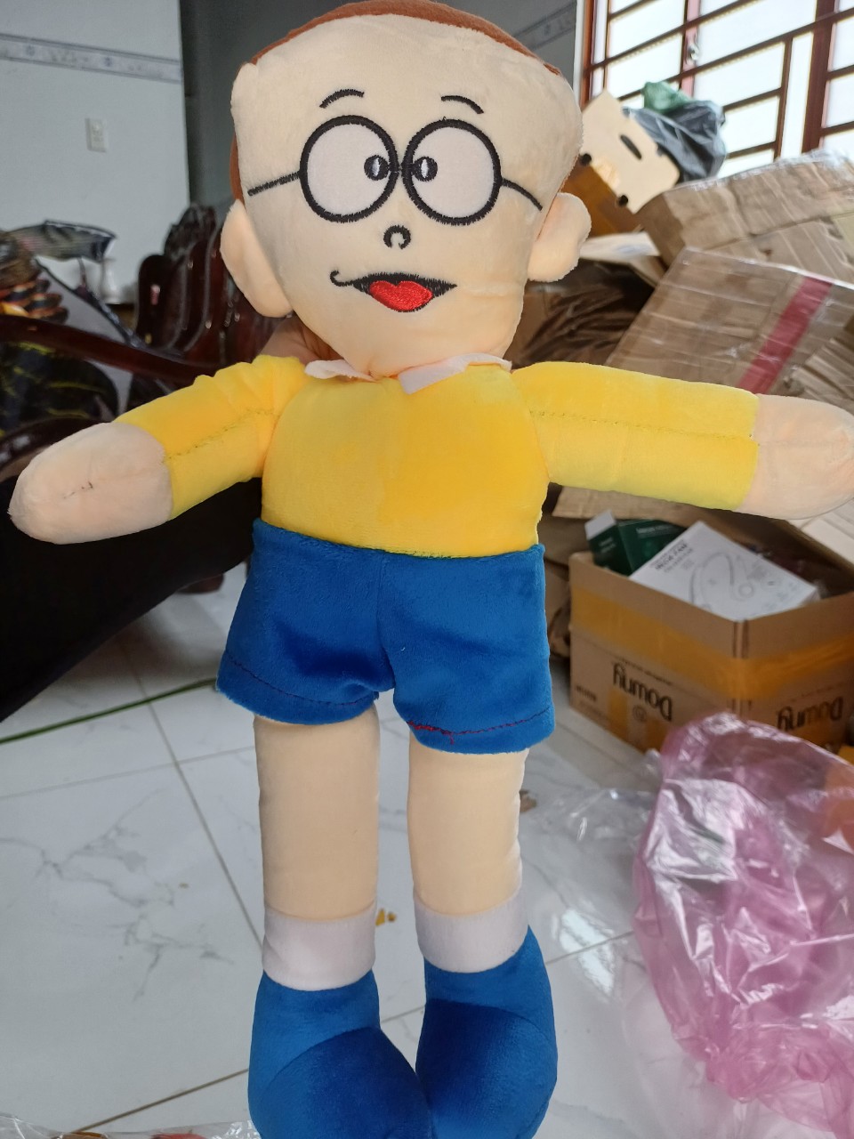 Gấu bông nobita dễ thương