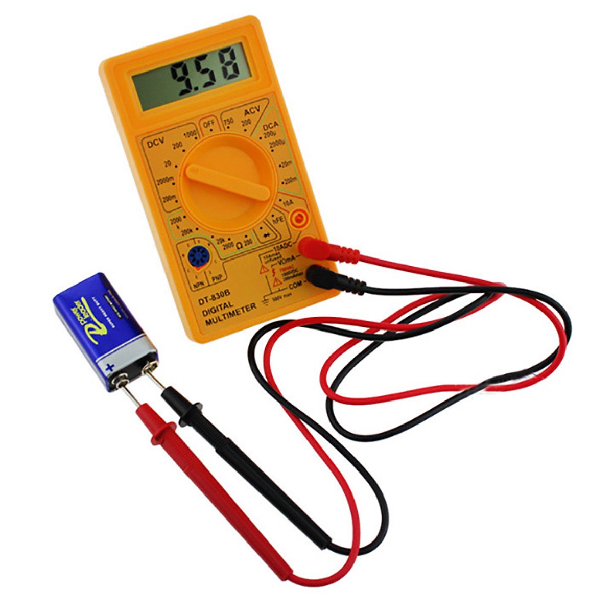 Đồng hồ đo điện vạn năng canino cao cấp nhỏ gọn DT830B