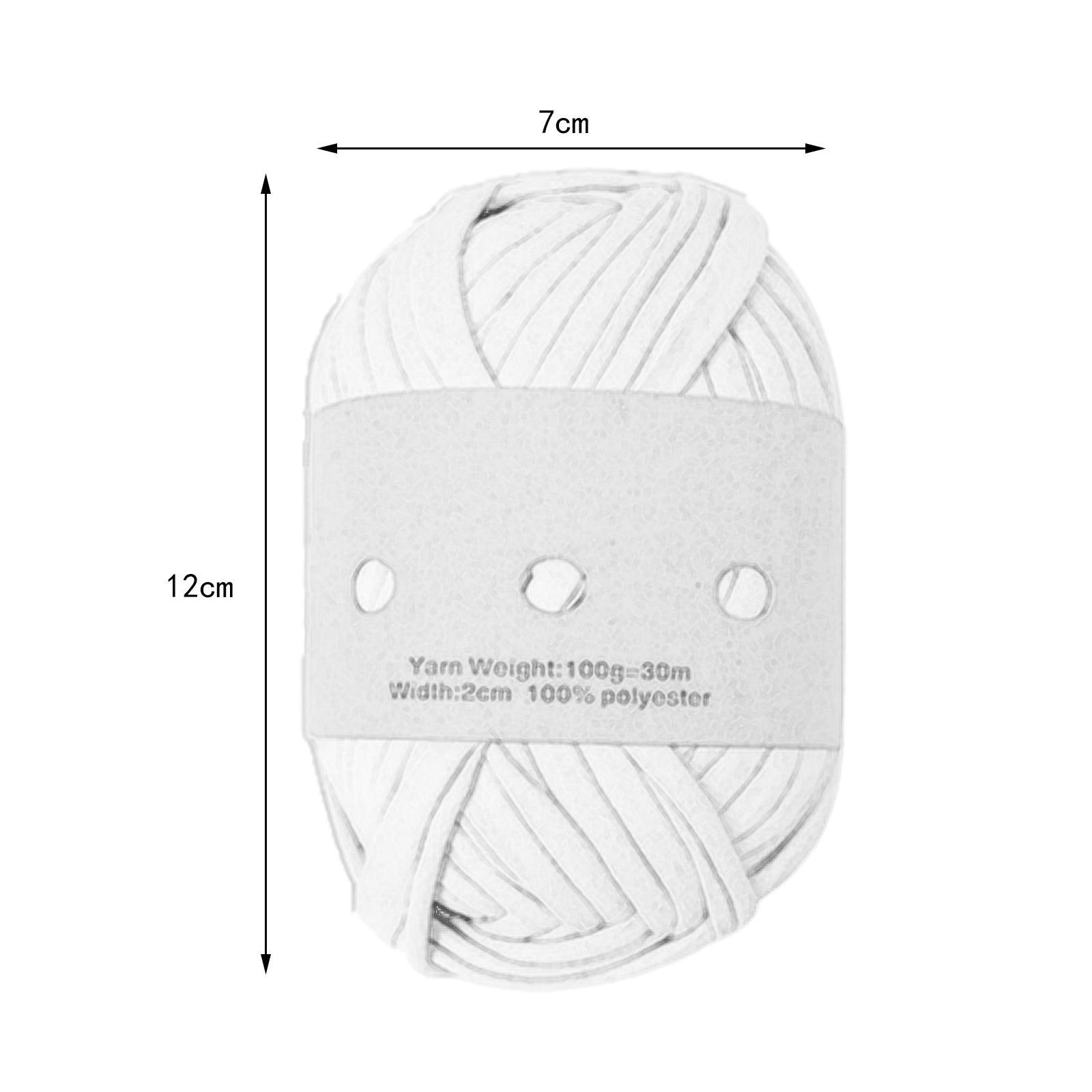 6x Knitting Yarn Set Crochet Baskets Throw Blanket Pet Bed Fabric Cloth Yarn