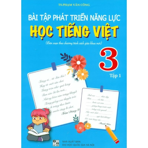 Sách - Bài tập phát triển năng lực học Tiếng Việt - Lớp 3 (Biên soạn theo chương trình sách giáo khoa mới)