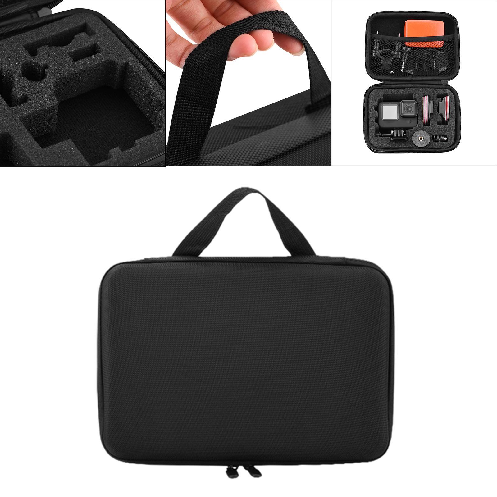 Camera Storage Case for Pro Camera 9 10 with Mesh Pocket Easy Opening Large