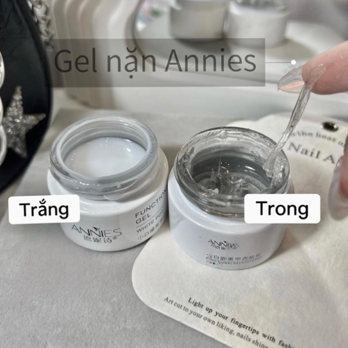 Gel Nặn Trắng ANNIES 20g Nặn Thú Nổi Nặn Hoa Nổi 3D Đa Năng Dễ Sử Dụng, Tạo Hình Dễ Dàng, Gel Đặc Khô Dẻo Mịn Không Bị Chảy, Không Dính Tay