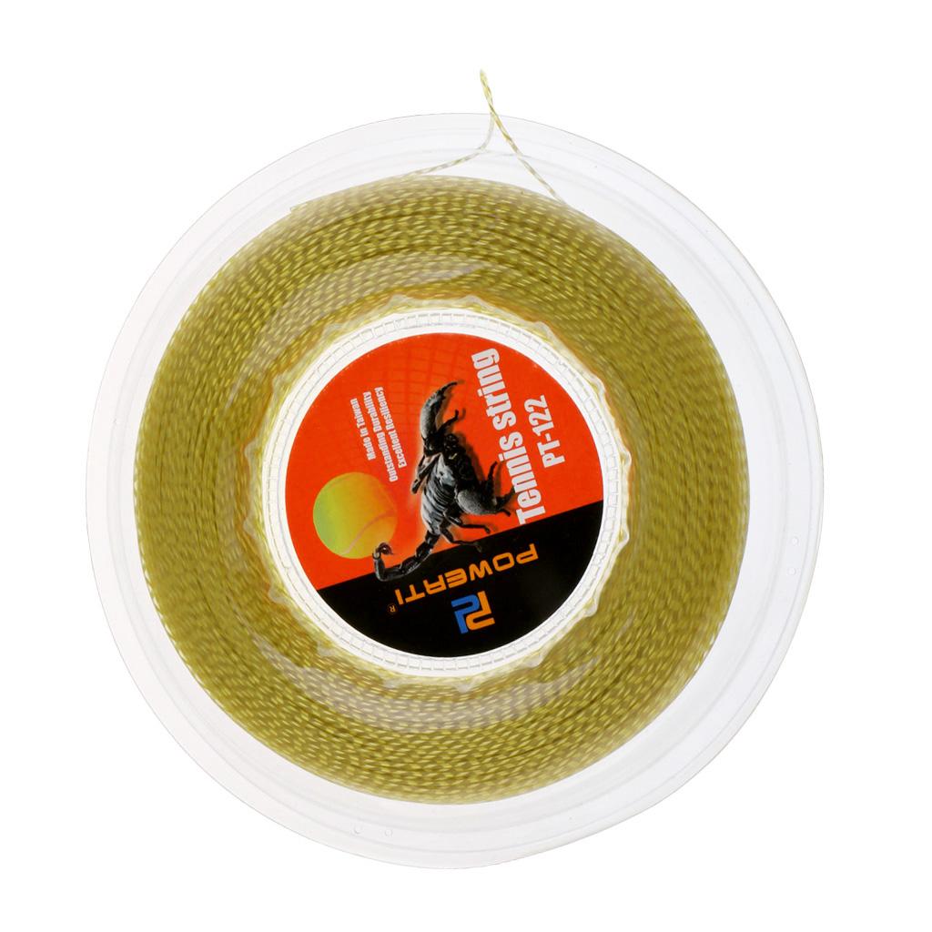 Tennis String Durable High Elastic Nylon Tennis Racquet String 200m 1.3mm