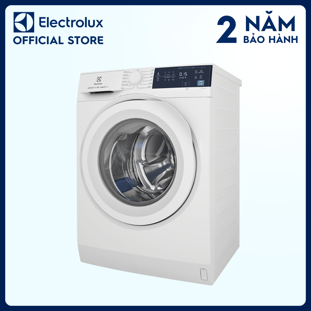 [Free Giao lắp] Máy giặt cửa ngang Electrolux 10kg UltimateCare 300 EWF1024D3WB diệt 99.9% vi khuẩn, giảm dị ứng, Tiết kiệm điện [Hàng chính hãng]