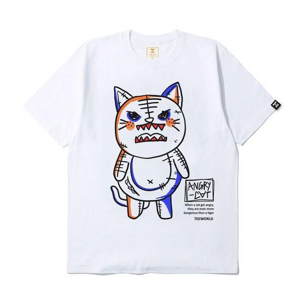 Áo thun Teeworld Angry Meow T-shirt