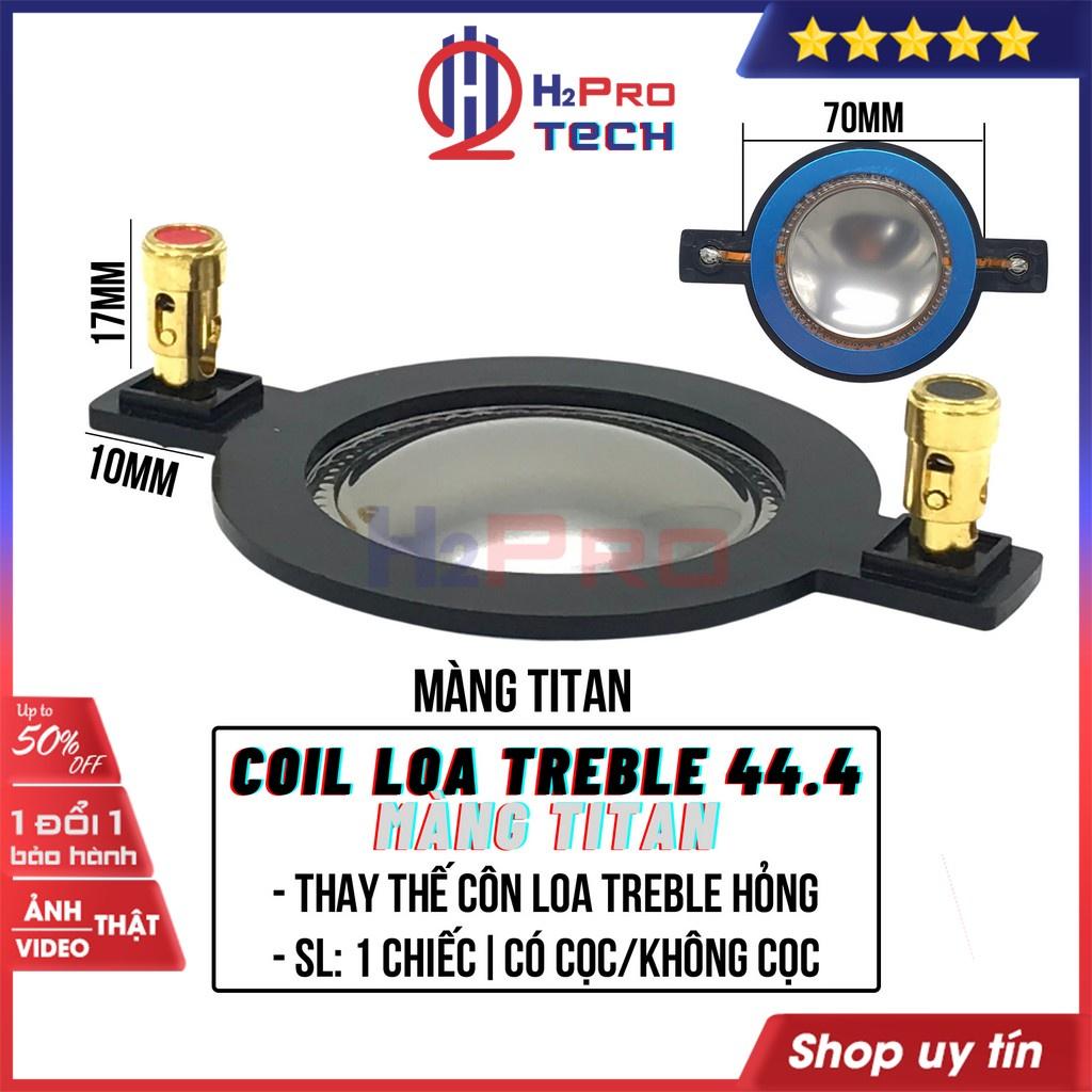 Côn Loa Treble 450, Coil Loa Treble 44.4, Mâm Coil 70Mm, Màng Titan Bạc (1 Chiếc), Thay Thế Côn Tép Titan-H2Pro Tech