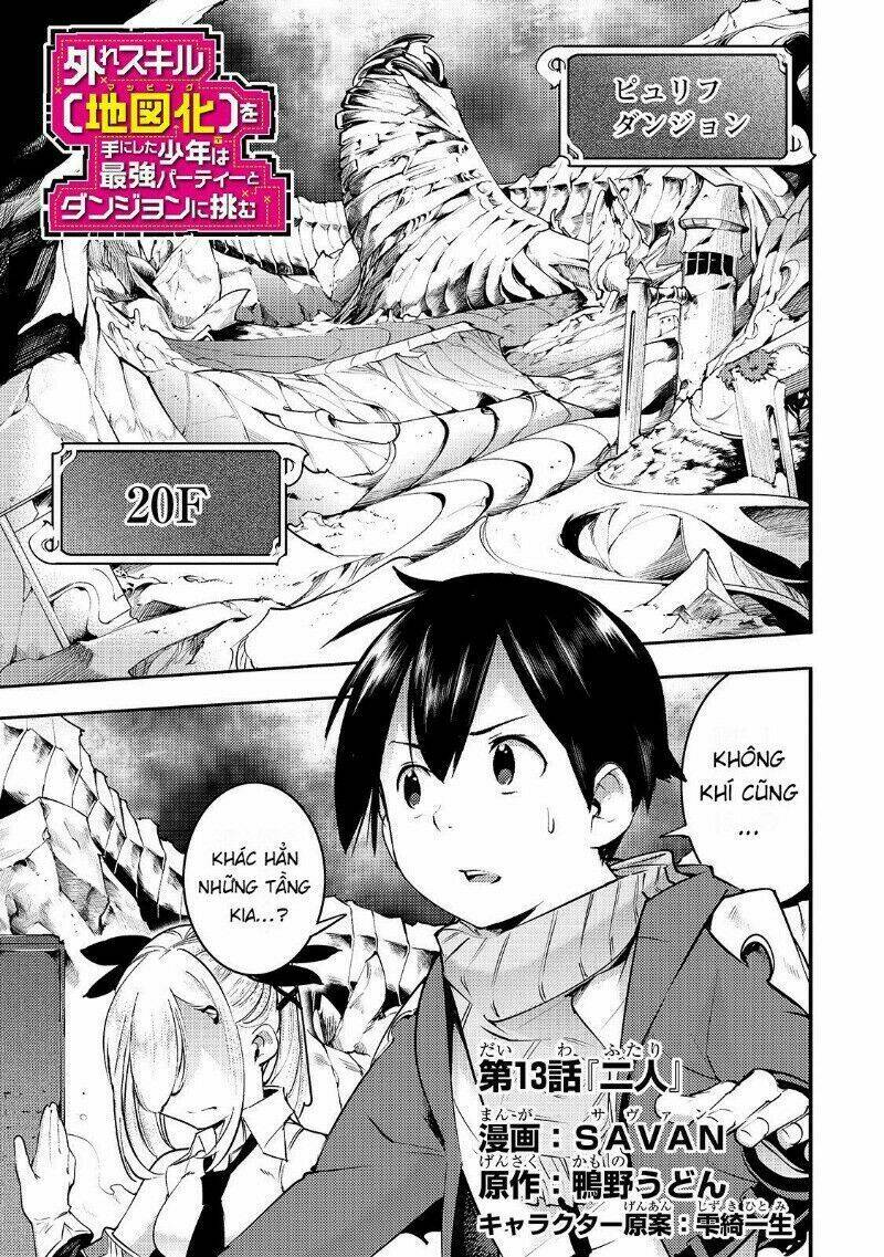 hazure sukiru [chizu-ka (mappingu) ] oteni shita shounen wa saikyou pati to danjon ni idomu chapter 13 2