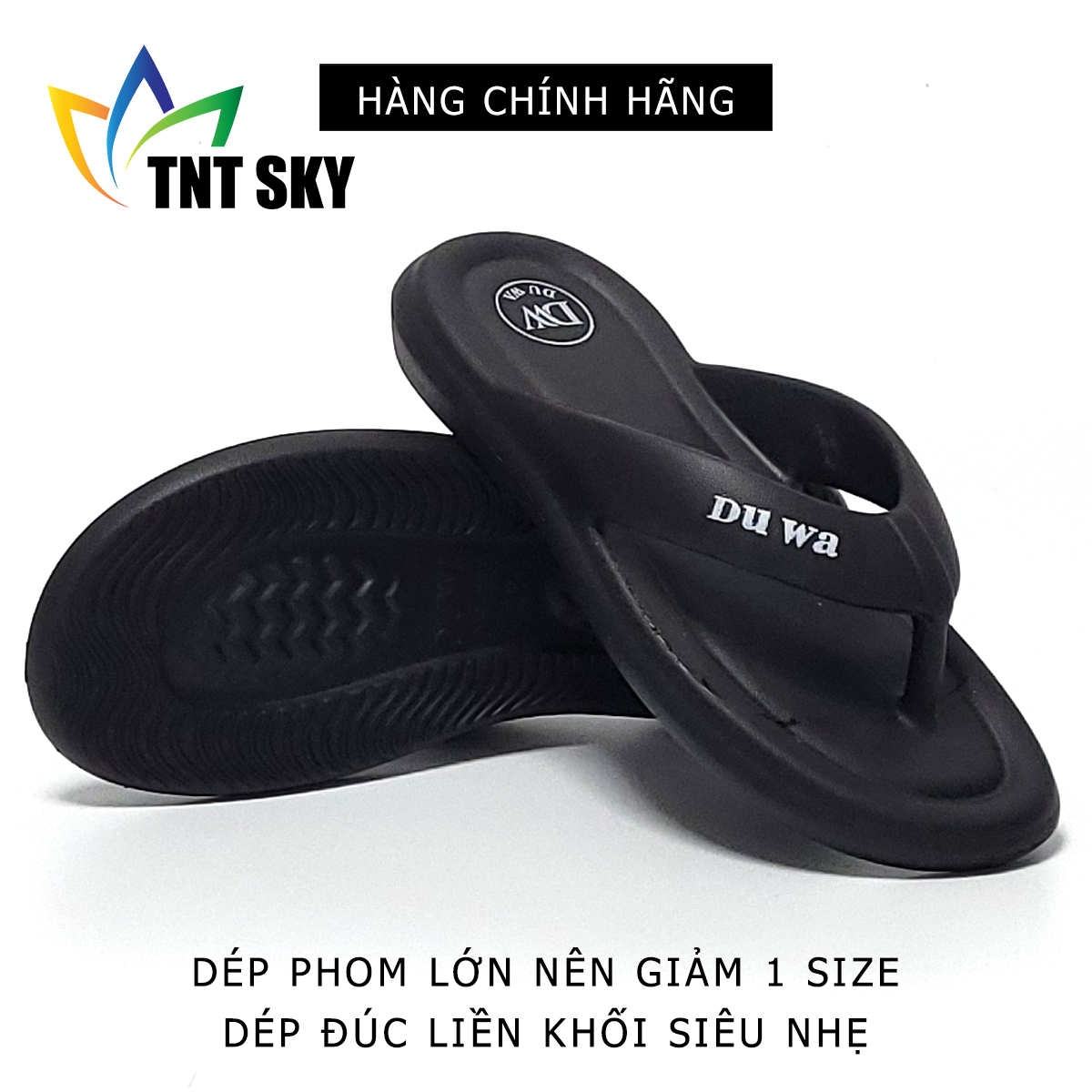 Dép Nam Nữ Xỏ Ngón Đúc Liền Khối Siêu Nhẹ - Hàng Chính Hãng - TK330